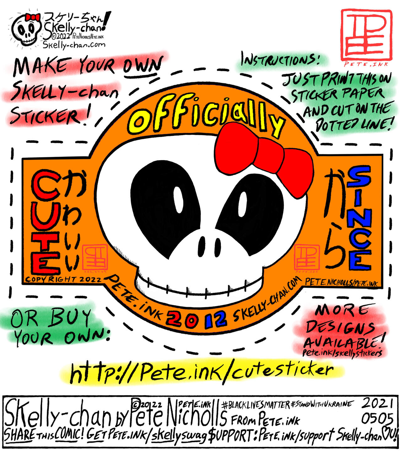 Click here to buy cool Skelly-chan merch!
